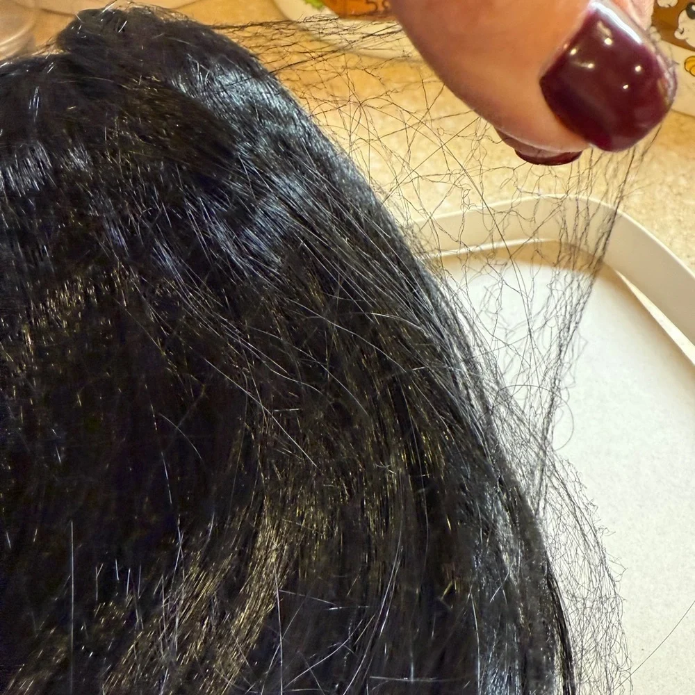 Black Flapper Wig Halloween Costume Wig 1920’s